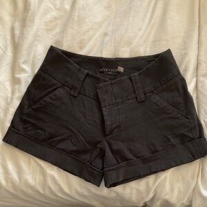 Alice + Olivia Black Shorts